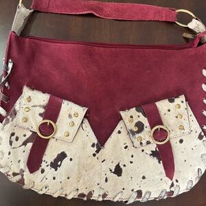 Mae and J Leather Bag